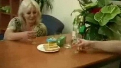 Бабушка с внуком, Русские, Старые, Пьяные, Ретро,