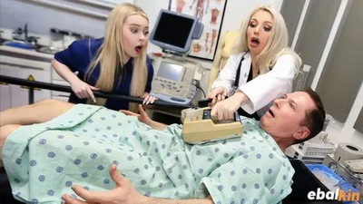 Втроем, ЖМЖ, Качество HD, Мамочки, Медсёстры, Молодые Юные, Новинки 2023, Сюжет, FreeUseMilf, Haley Spades, Missa Mars, MYLF, В больнице, Доктор, Униформа,