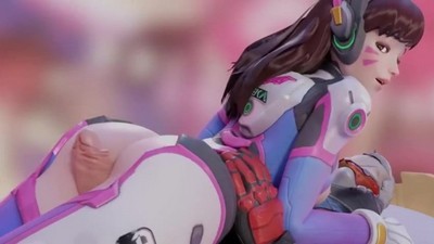 Игры, Мультики 3д, Овервотч, Мультики, D.va,