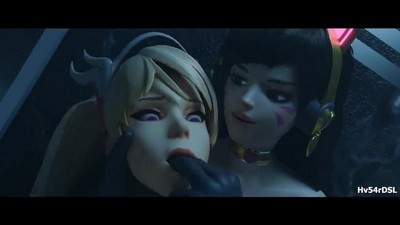 Игры, Мультики 3д, Овервотч, Мультики, D.va, Ангел,