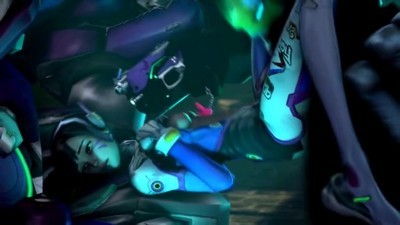 Игры, Мультики 3д, Овервотч, Мультики, D.va,